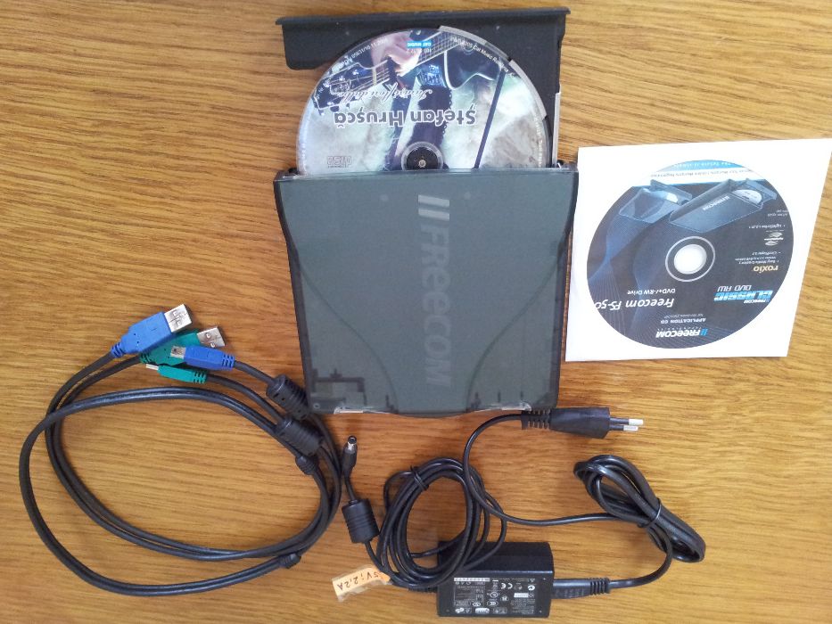 DVD - CD R/RW , writer - reader, extern, FREECOM FS-50 , floppy 2,88