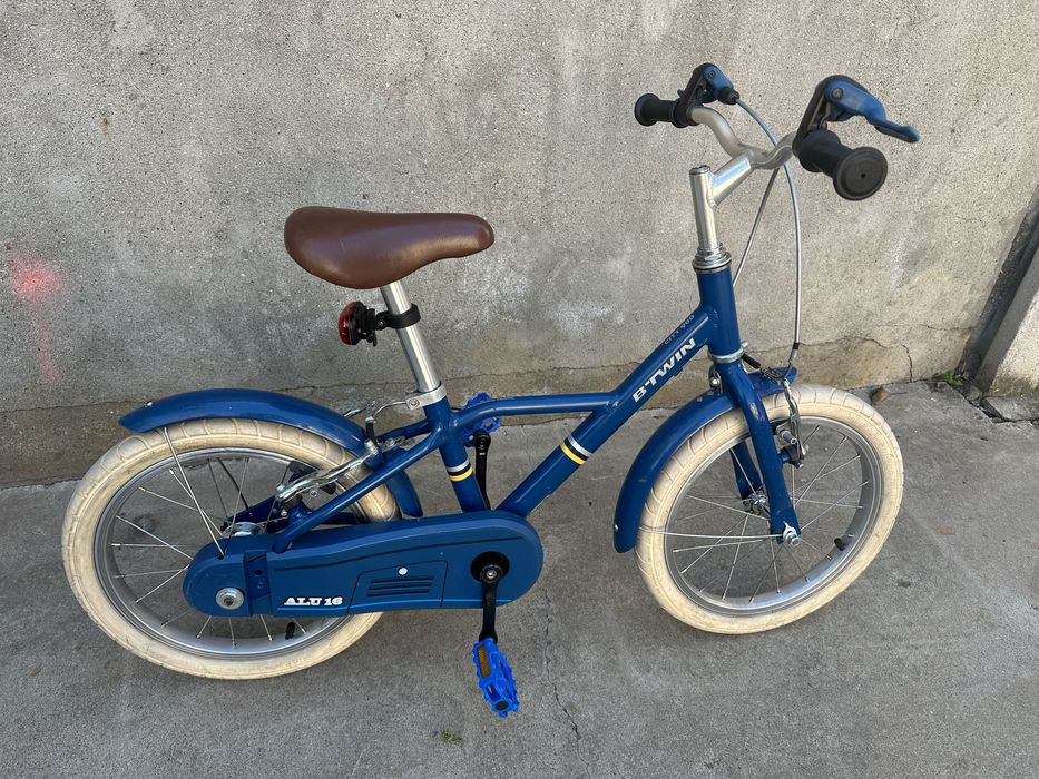 Bicicletă 2 în 1 Discover 900 14" albastru copii 90-110 cm