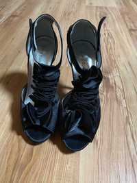 Черни официални обувки Vero Donna на висок ток