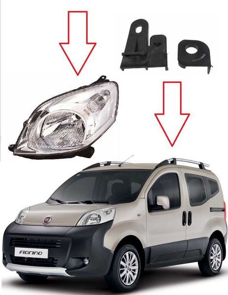 Ремонтен комплект щипки за фар Fiat Fiorino фиат фиорино far farove