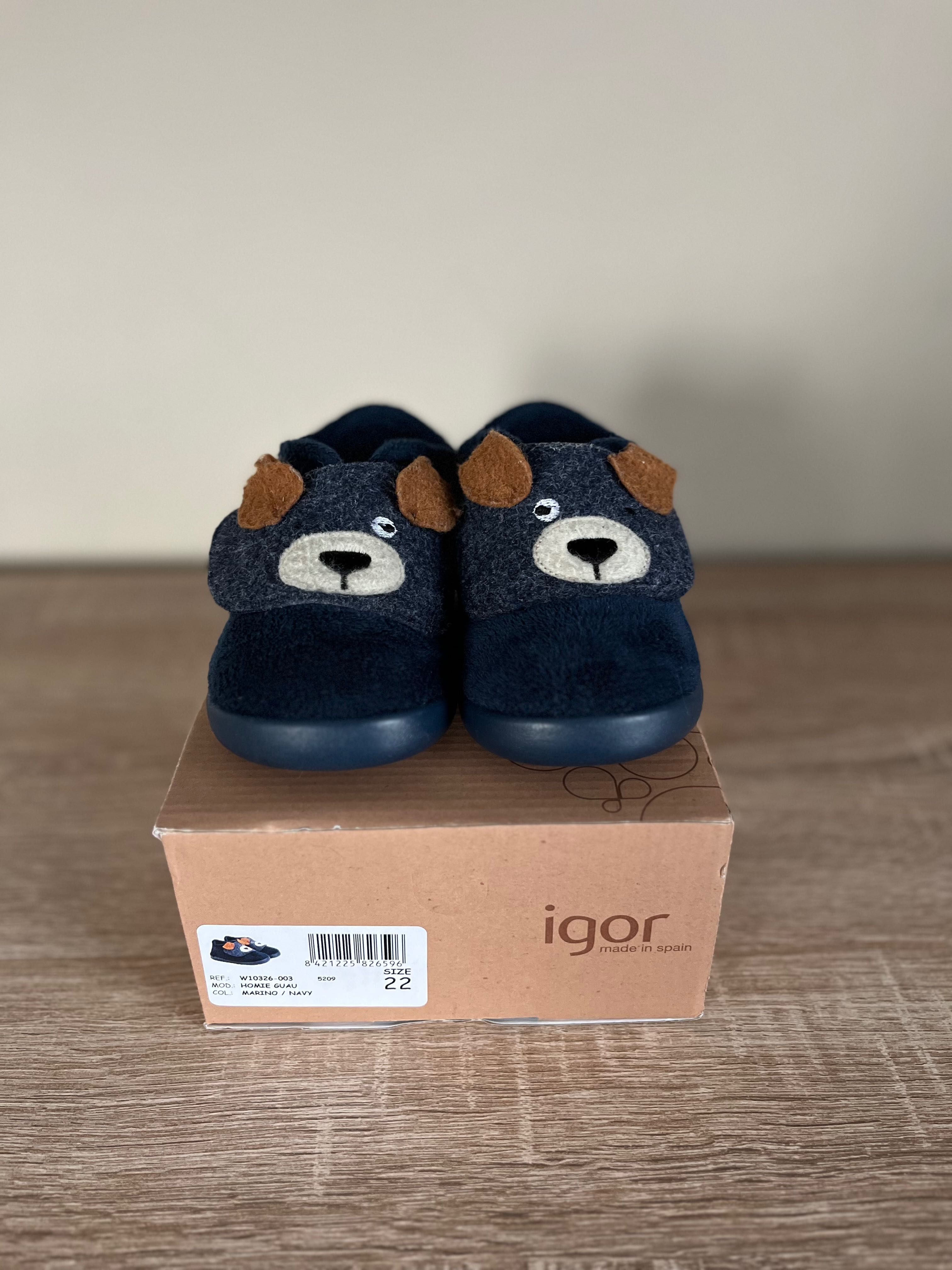 Бебешки боси пантофи Igor, 22 номер