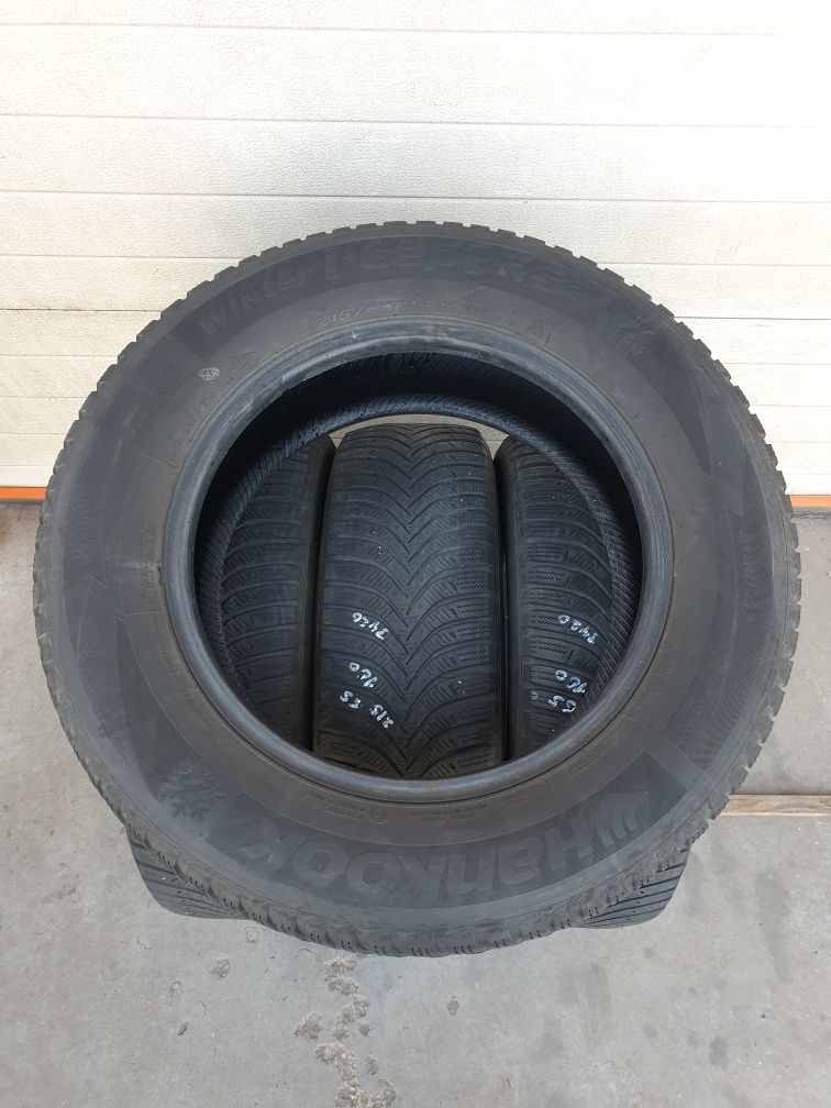 Зимни гуми 4 броя HANKOOK Winter Icept RS2 215 65 R16 дот 3420