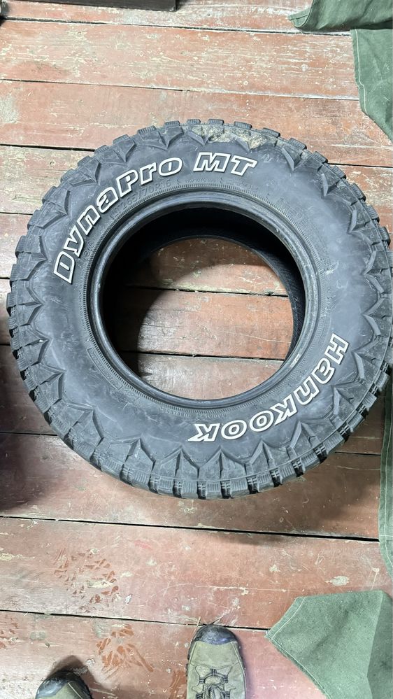 Шины бу 3 штуки HANKOOK DYNA PRO MT 265/70/16