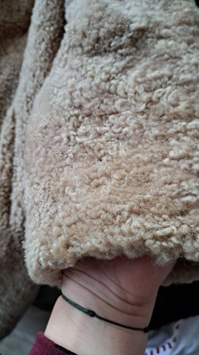 Blană naturală/ Teddy Coat de blană naturală