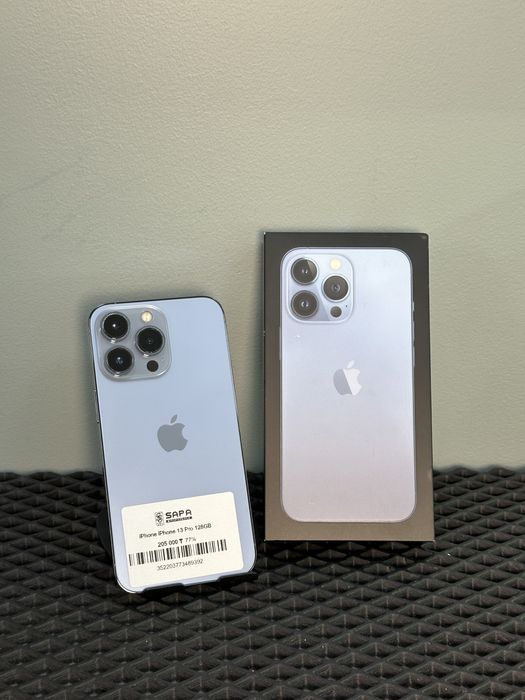 Айфон 13 про синий 77%