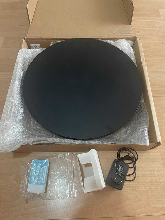 Vand suport rotativ 42 cm, cu telecomanda, pentru fotografie de produs