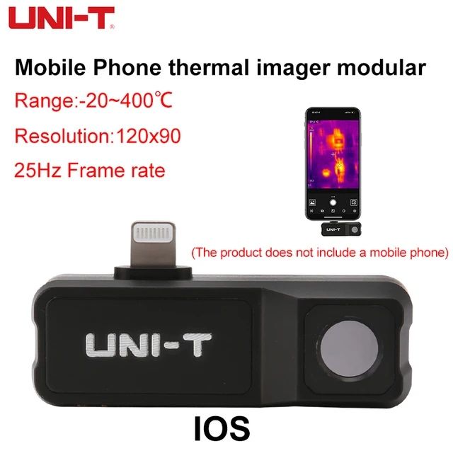 Teplovizor UNIT120 iPhonega tushadi