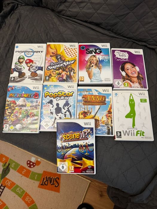 Wii impecabil cu jocuri și accesorii