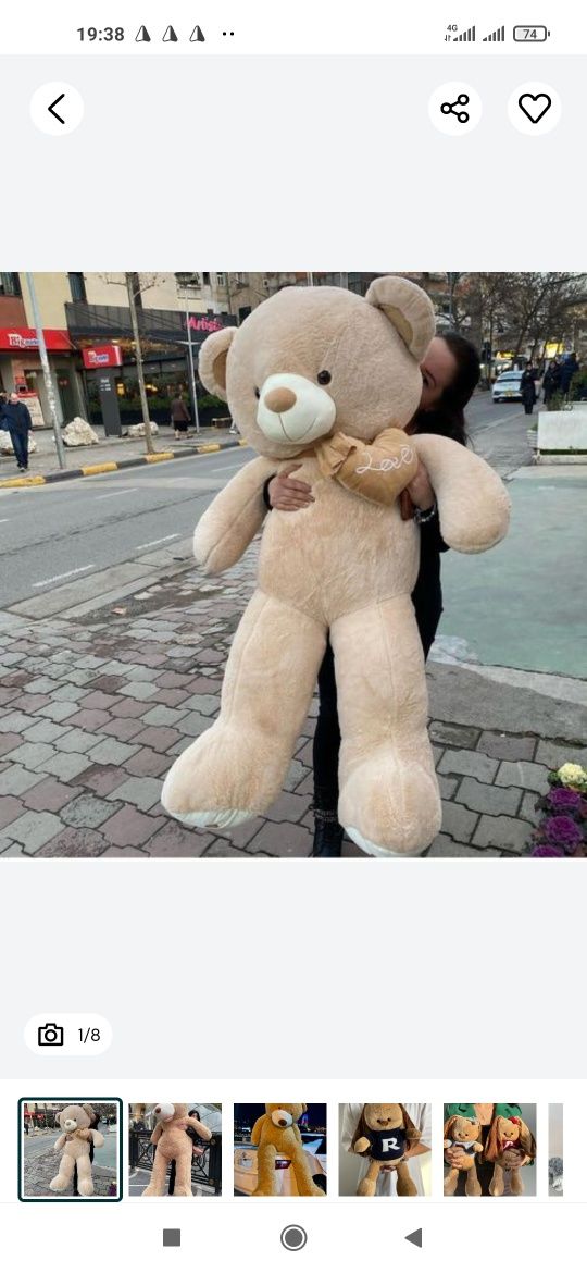 Teddy bear Mishka Teddi