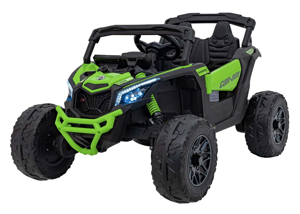 UTV electric pt copii Can-Am Maverick 24V 800W 4x4 (CA003) Verde