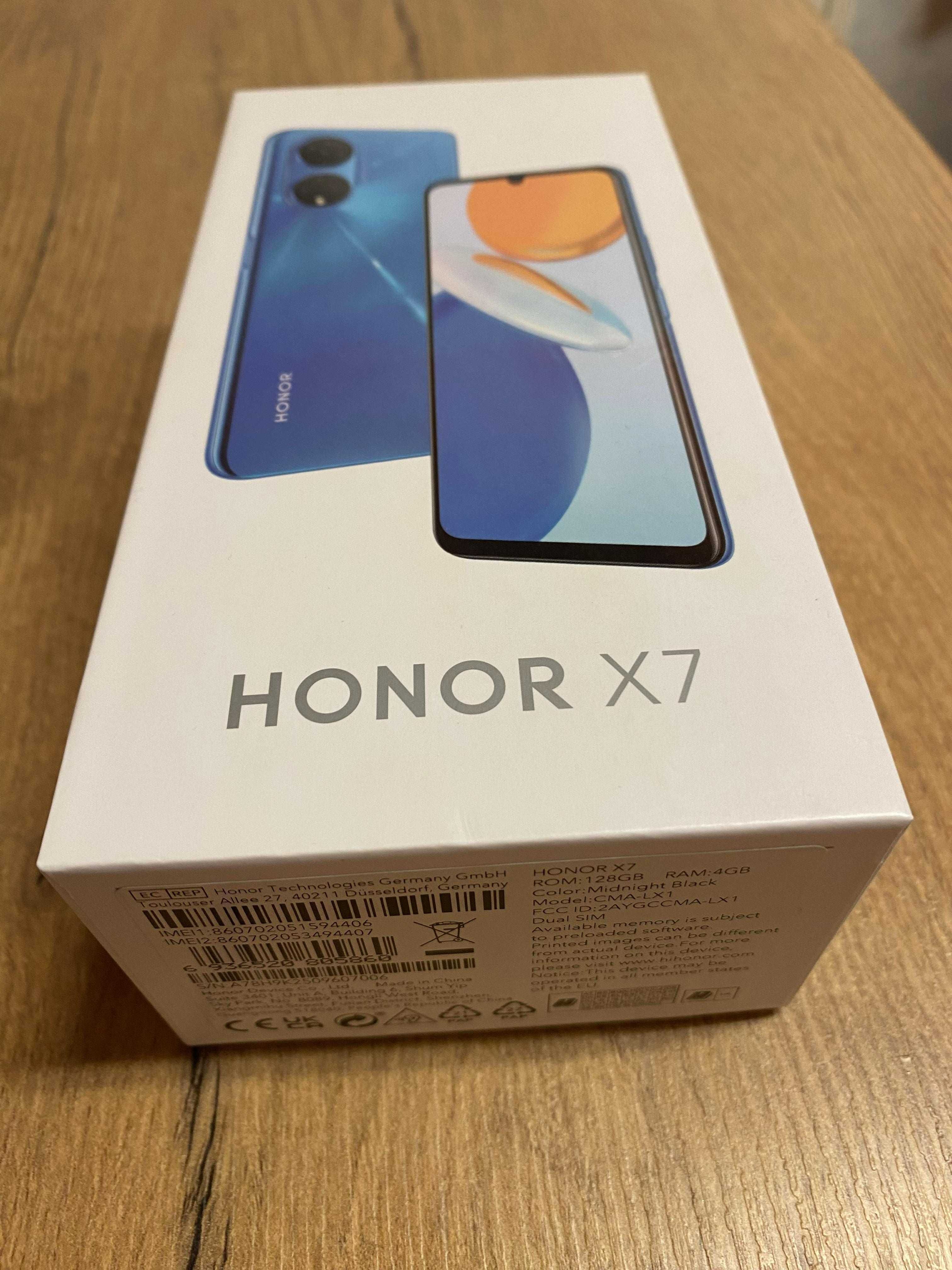 Honor X7 BlueSidef 128GB 6gb Rami  si  (  Nova 8i Silver 128gb 6Rami )