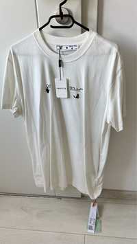 Tricou Off White XL fit L + cadou sapca Jordan