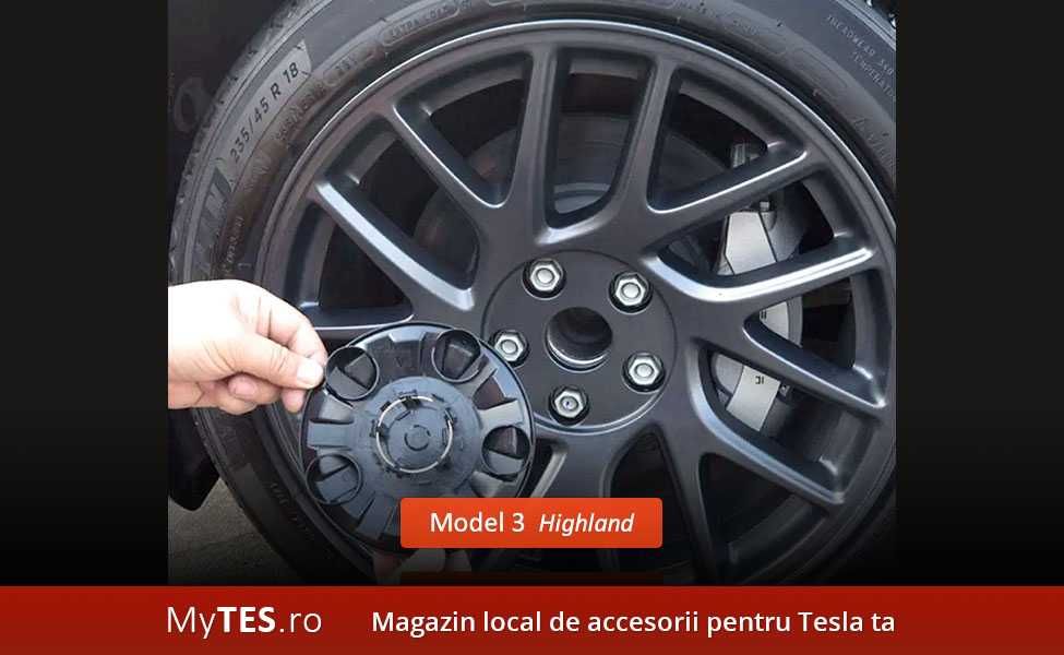 Capace centrale jante (3 modele) - Tesla Model 3 (Highland)