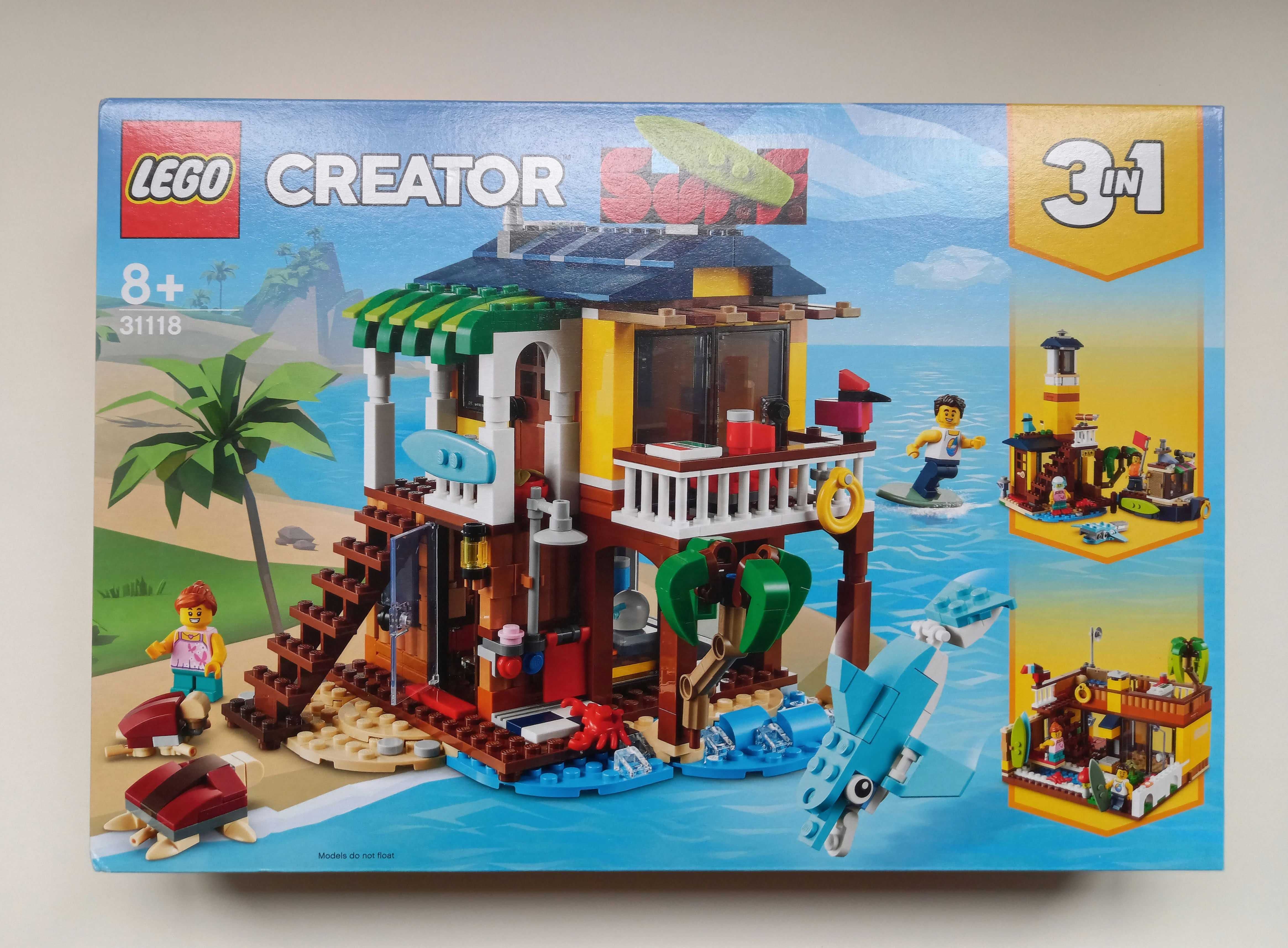 LEGO Creator 31118 - Къщата на плажа на сърфистите Surfer Beach House