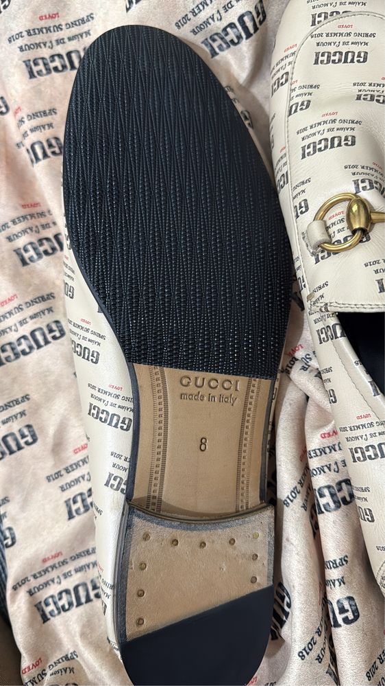 Продаю оригинальные лоферы Gucci SS18