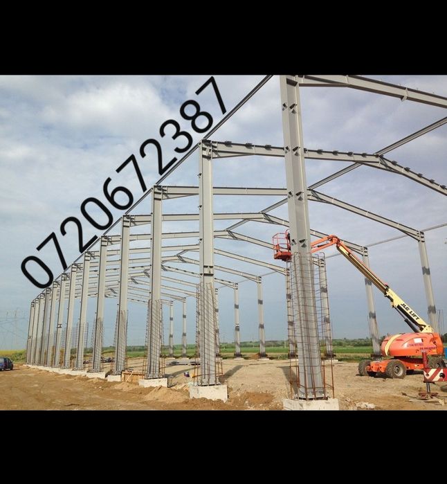 Vand hala metalice din profile 15x30x4=12500euro