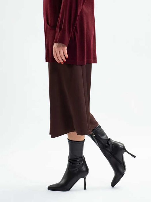 Кожаные сапоги 37 размера