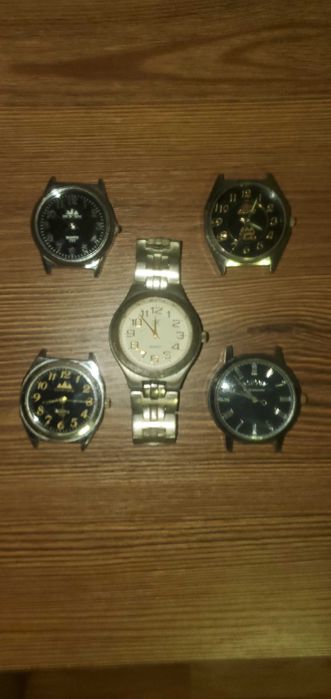 Часы на разбор 4 шт