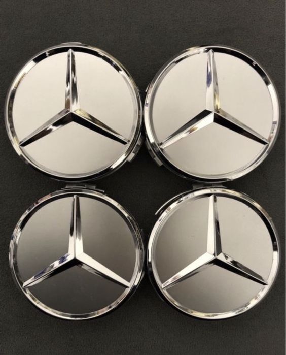 Set capace roti janta Gri Silver mercedes class A C E S 75mm w204 w211