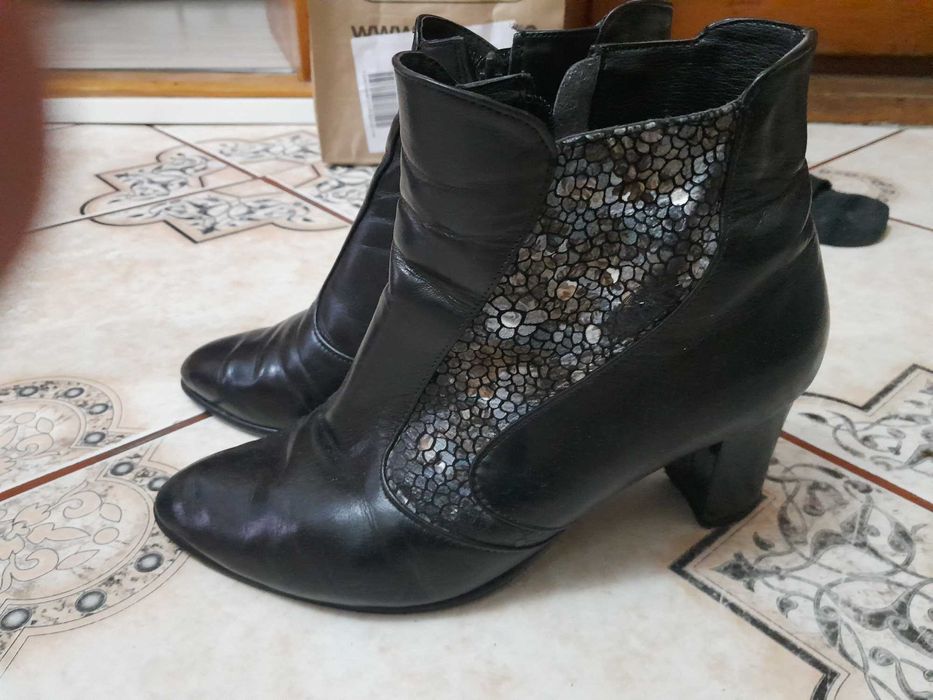 Cizme dama din piele naturala