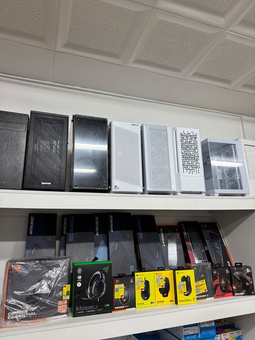 все компьютерные товары мышь, клавиатура, SSD, наушник, принтер