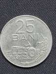 Moneda 25 de bani an 1966.