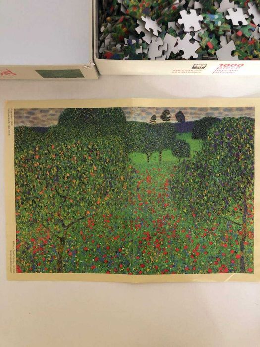 Пъзел “Poppy Field” 1000 / Puzzle “Poppy Field” by Gustav Klimt 1000