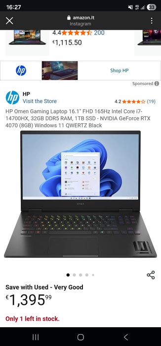 HP Omen Gaming Laptop