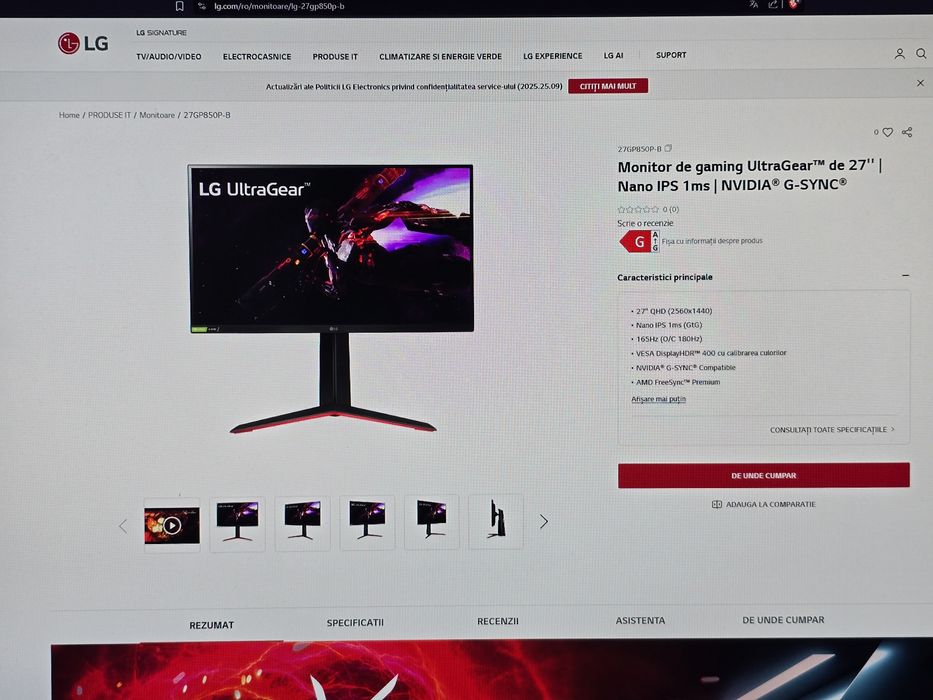 Lg ultragear 27 inch