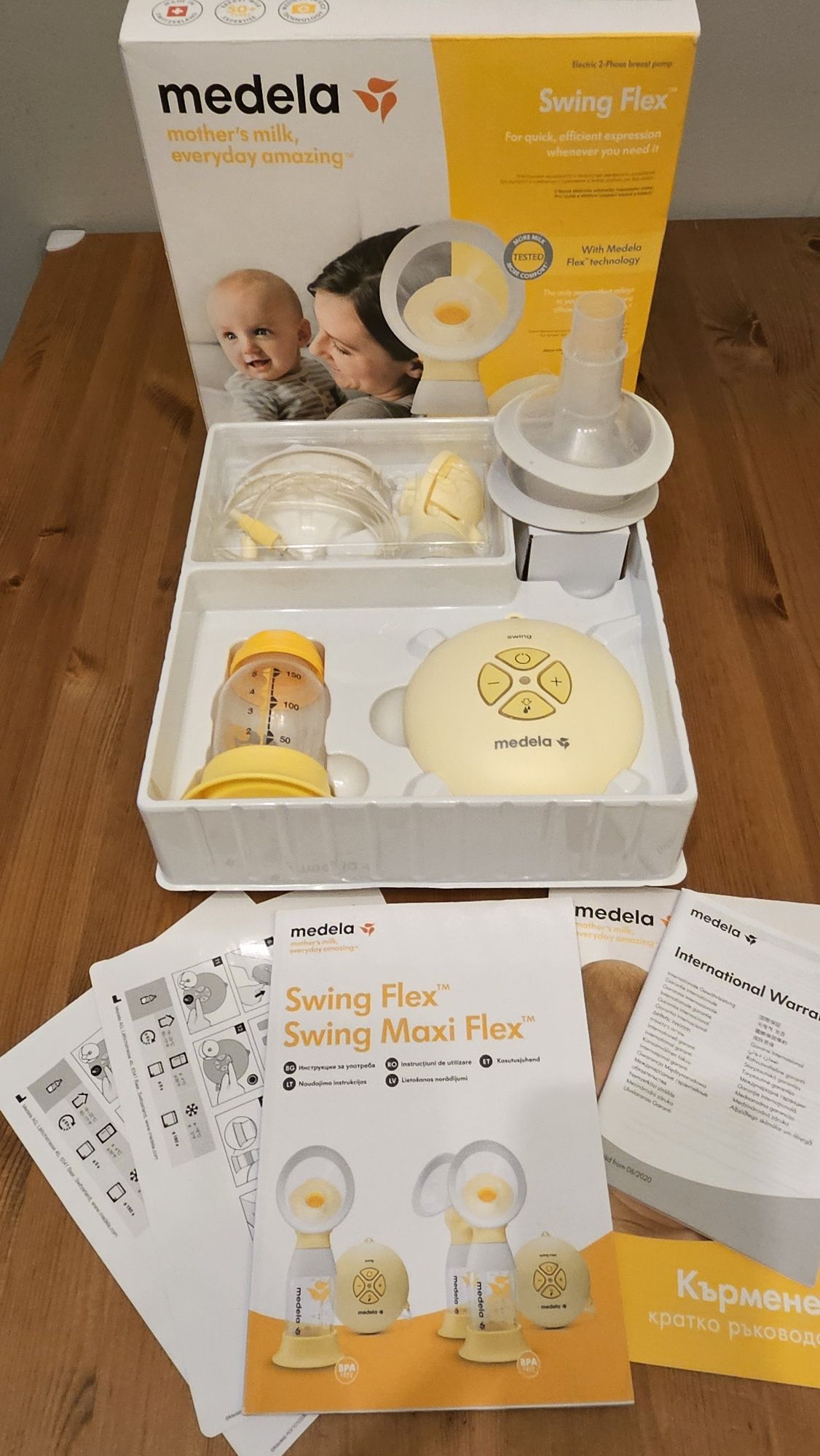 Двуфазна електрическа помпа Medela Swing Flex