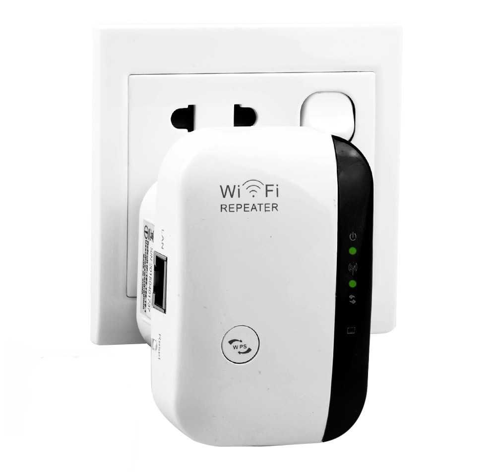 Wi Fi усилвател WiFi repeater рутер Wireless-N 300 Mbps 1LAN