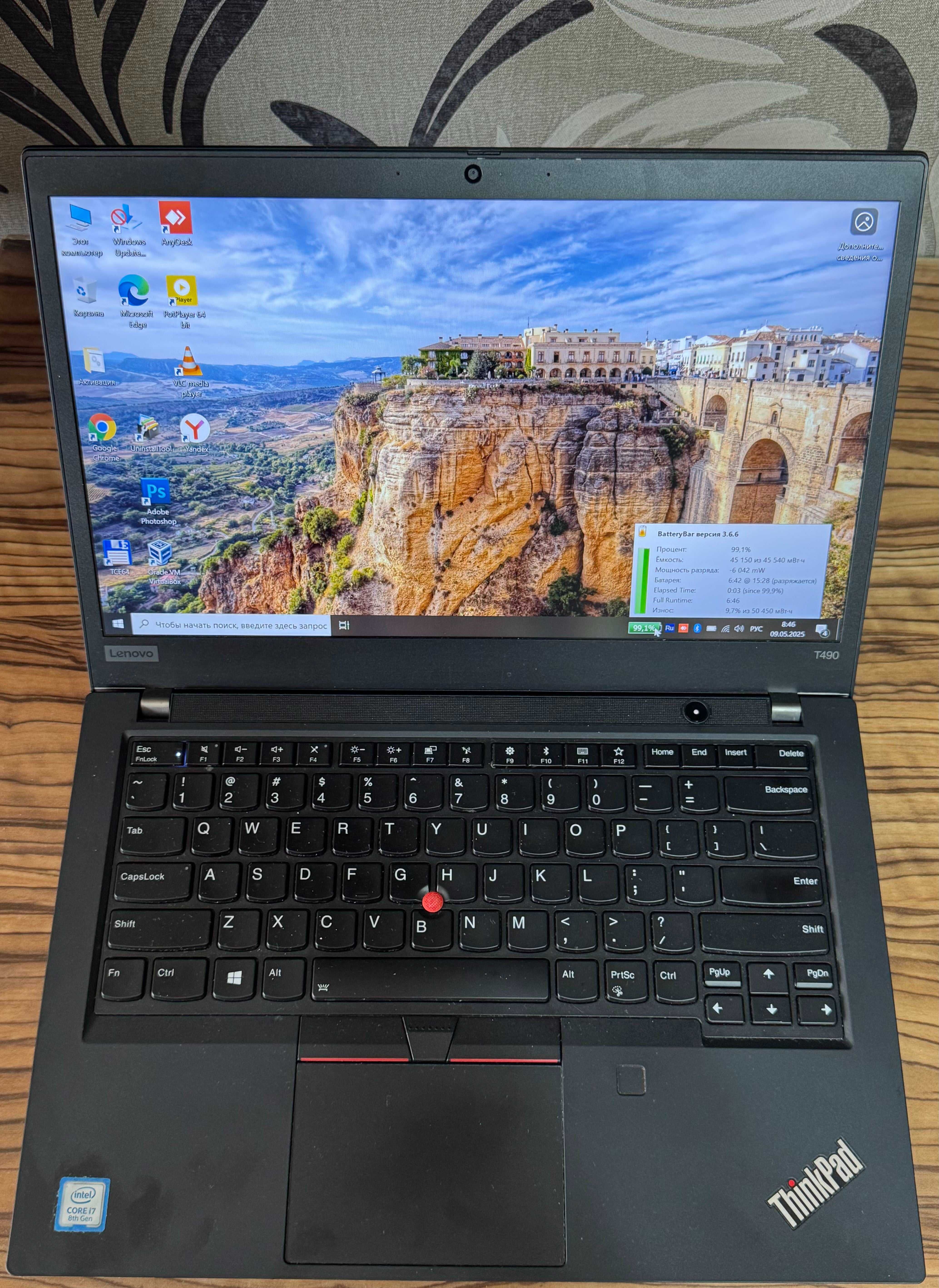 Lenovo ThinkPad (IBM) T490 14''FullHD i7 RAM16GB 512GB SSD M2 NVME