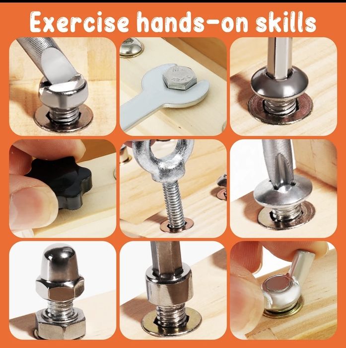 Montessori placa senzoriala indemanare lemn Montessori