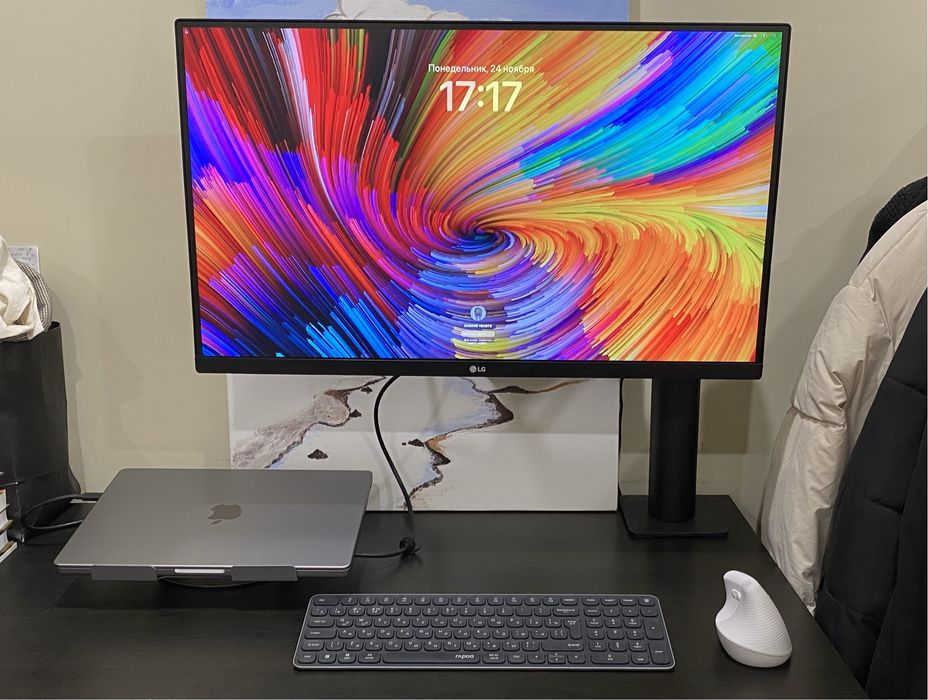 Монитор LG 27QN880 | IPS | 2560x1440 | USB Type-C | DisplayPort | 75Hz