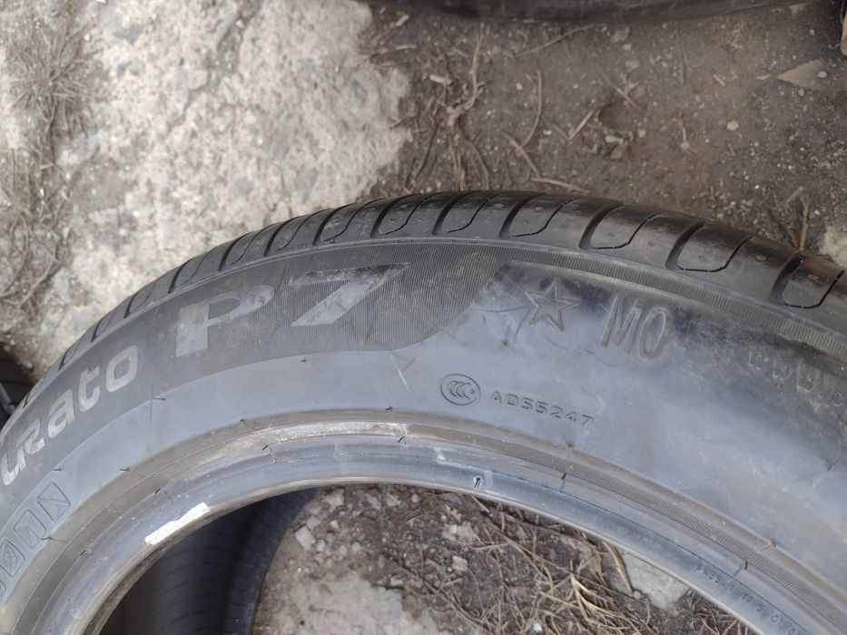 Почти нови 4бр.225/55/17 Pirelli P7 MO dot4821