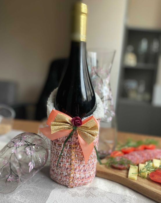 Нестандартни опаковки за бутилки, ръчна изработка