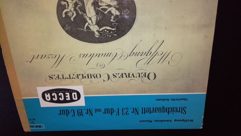 Discuri/vinil/vinyl - Clasica - Mozart - Simfonii, Serenade - Lista
