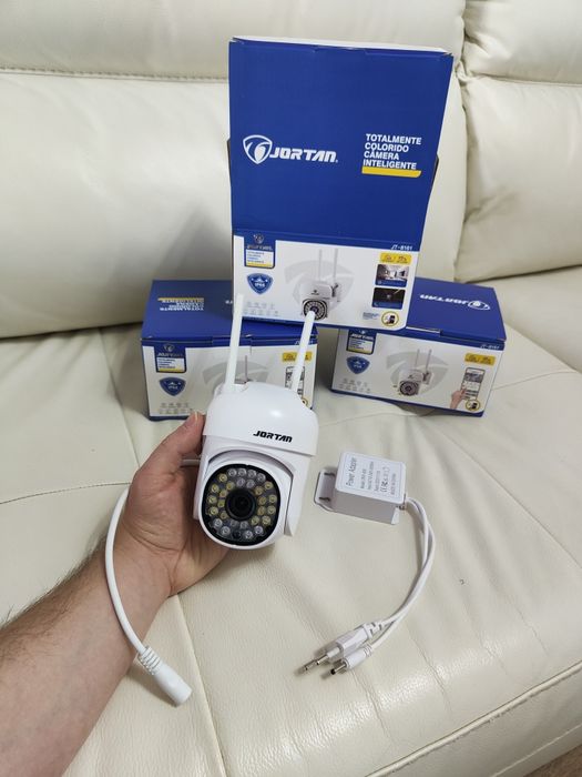 Camera video supraveghere JORTAN Full HD noi Sigilate/ 360 grade wifi