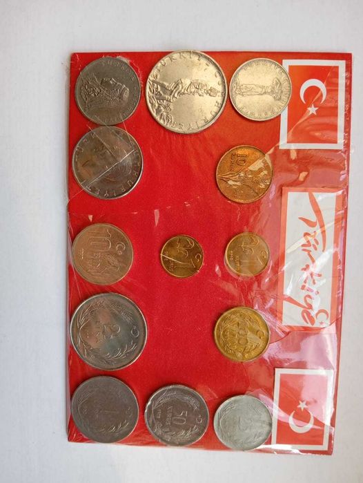 Комлект монет Турции
