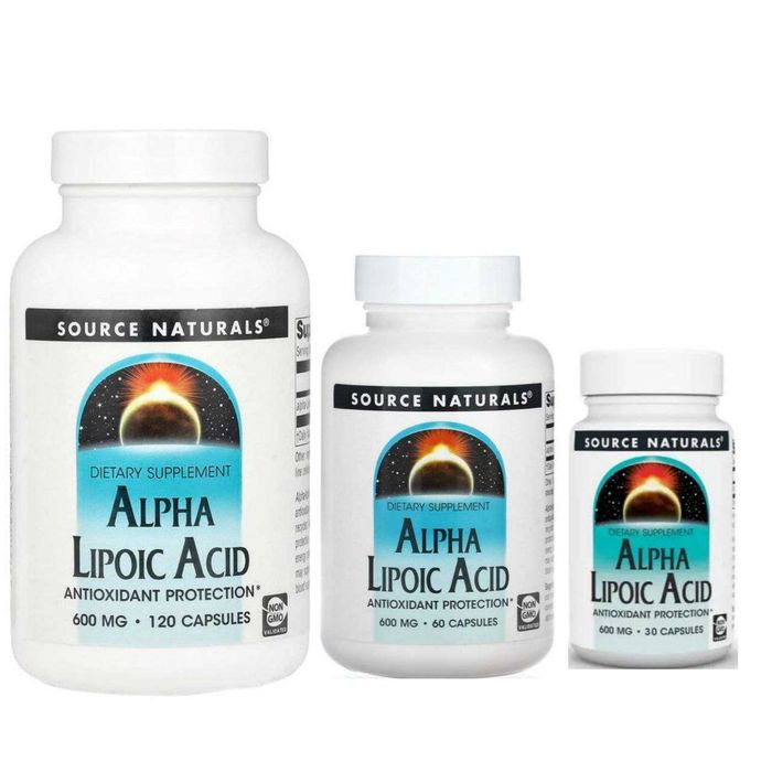 Альфа-липоевая кислота 600 мг, Alpha Lipoic Acid USA