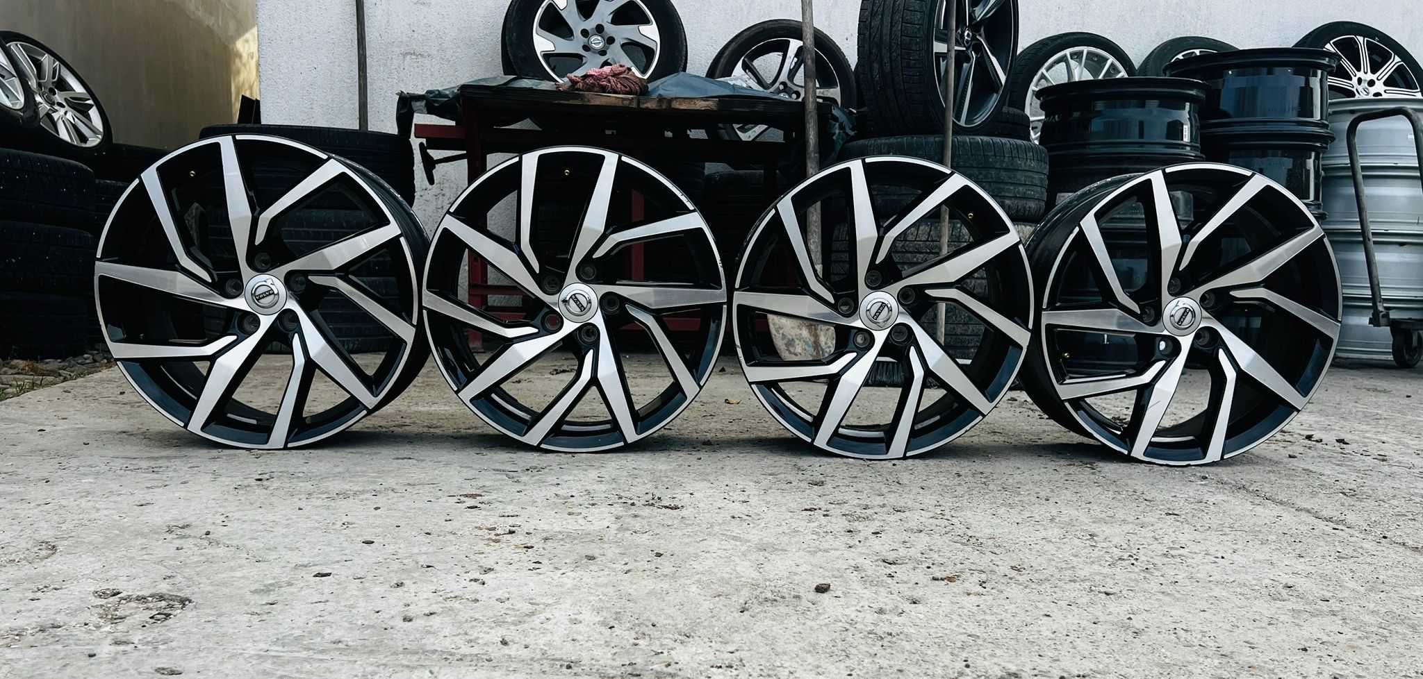 Jante Volvo R18 5-Y Spoke Black Diamond Cut S60 V60 Xc60 Xc40 Xc90