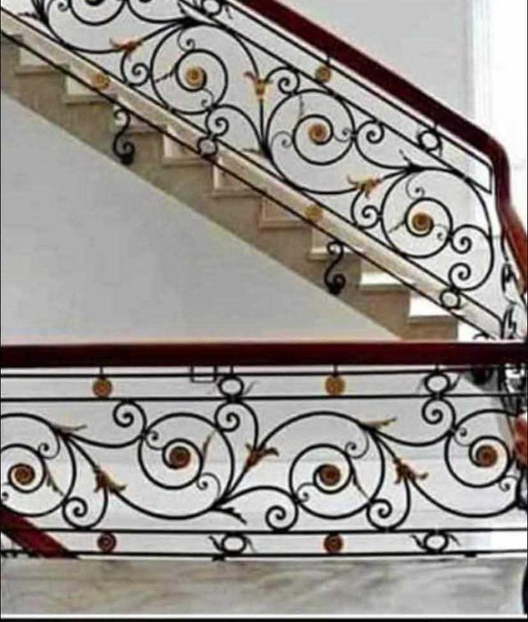 Balustrada din fier forjat