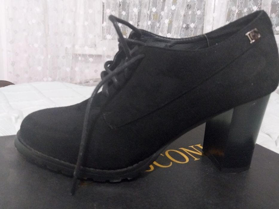 Новые туфли, фирма Баскони,замша