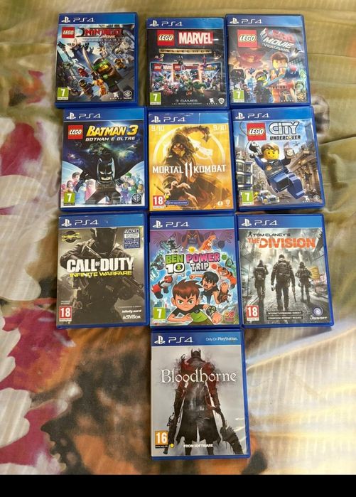 Jocuri Ps 4 preț  negociabil (se vând toate)