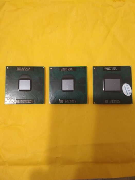Проц и WiFi ноутбука Intel Core2 Duo Т9400 Т7500, Т3500, Т5850, T5800
