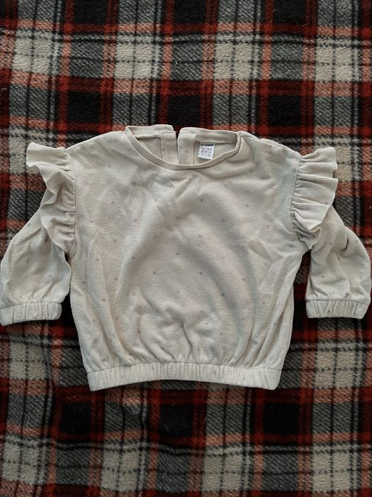 4бр зимни блузи за момиче 80-86
