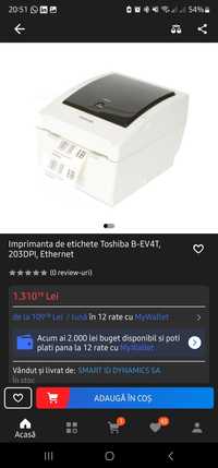 Imprimanta termica etichete Toshiba awb / cod bare
