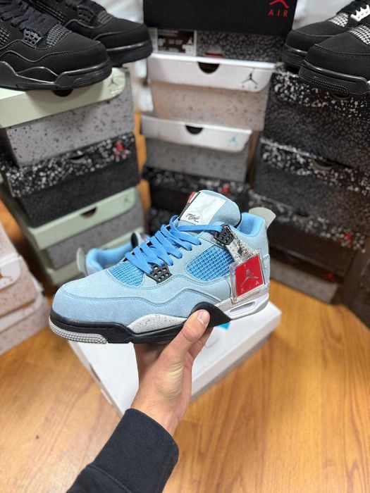 #TrueToSHoe# Nike Air Jordan 4 University Blue - Livrare Cu Verificare