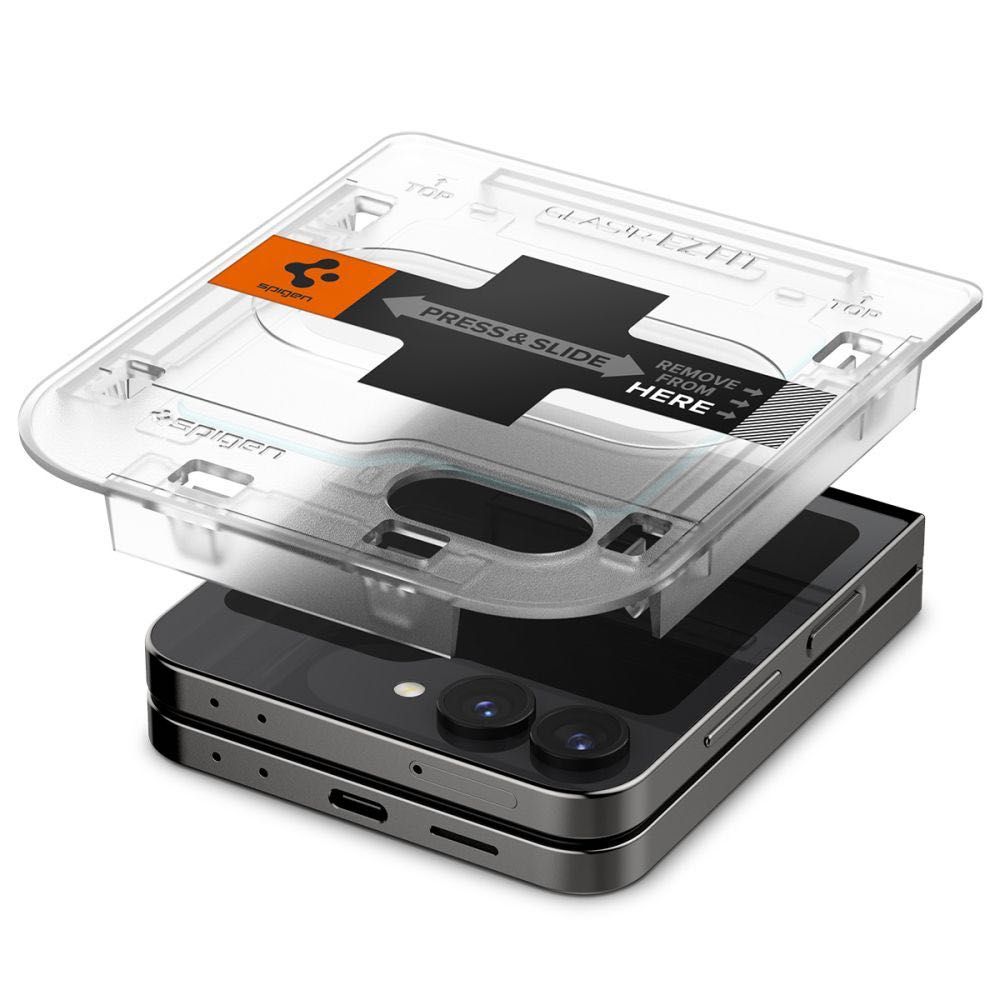 Протектор за Външния Дисплей на SAMSUNG Z Flip 6, SPIGEN EZ FIT Glass