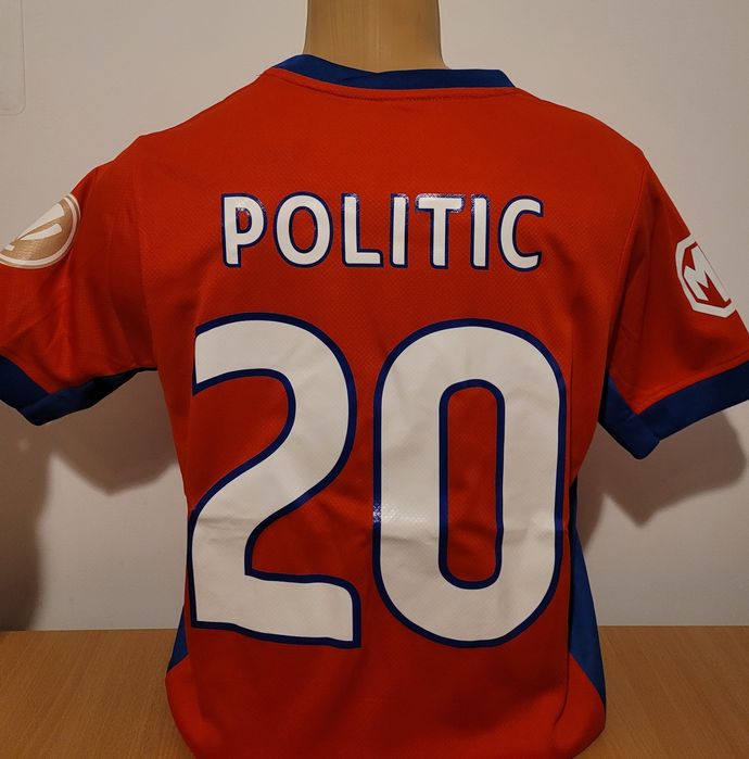 Tricou Dennis Politic Fcsb Romania Superliga 2025 2026 colectie cadou